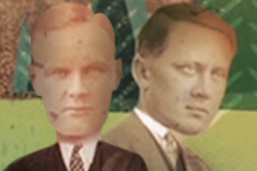 Illustration of Bill Harley and Arthur Davidson