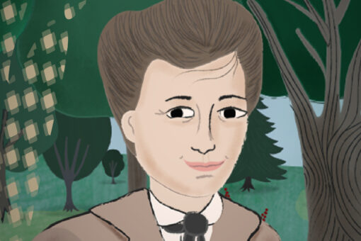 Illustration of Carrie Frost