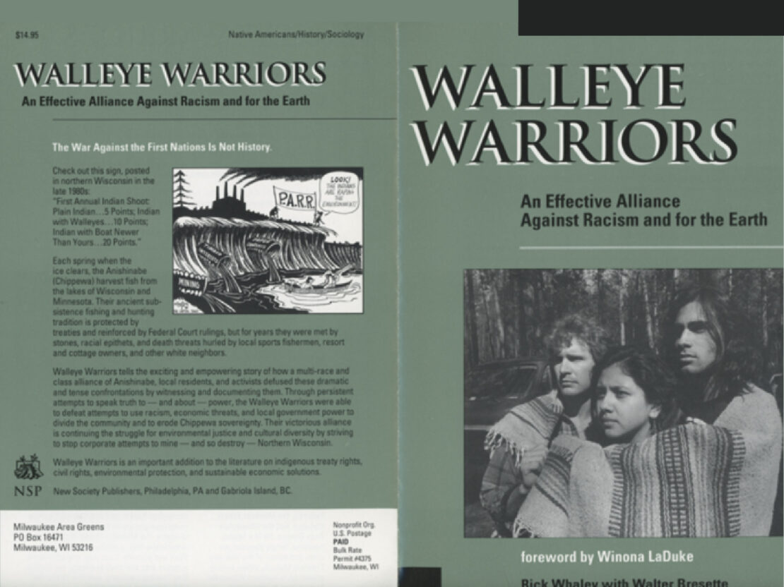 Walleye Warriors: This is the cover from the book Walter co-wrote.