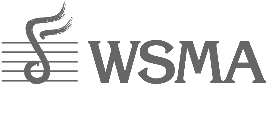 Logo for WSMA, Wisconsin School Music Association