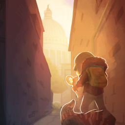 Illustration from the game, Jo Wilder and the Capitol Case