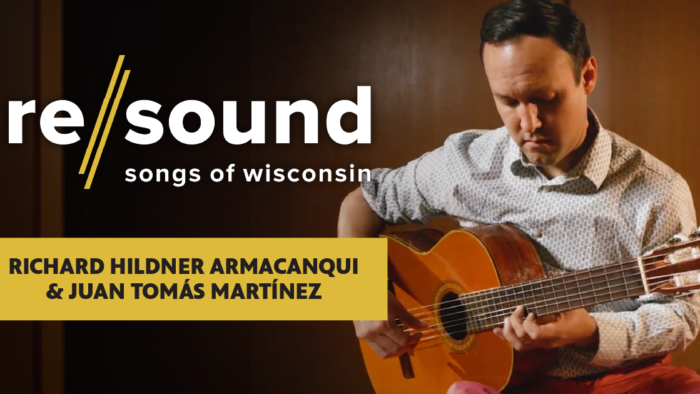 Richard Hildner Armacanqui and Juan Tomãs Martínez, featured in Re/sound, Songs of Wisconsin