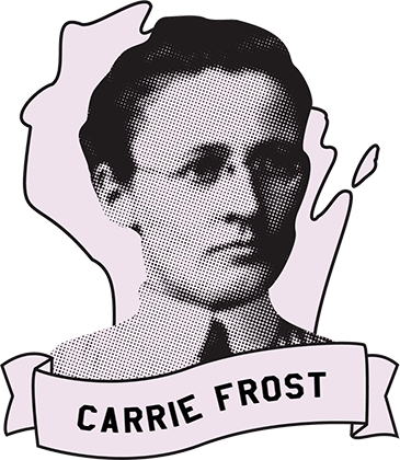 Carrie Frost portrait illustration