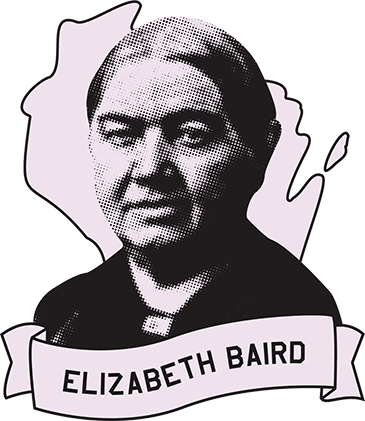 Elizabeth Baird portrait illustration