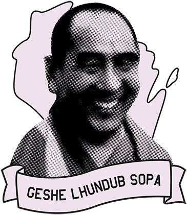 Illustration of Geshe Sopa